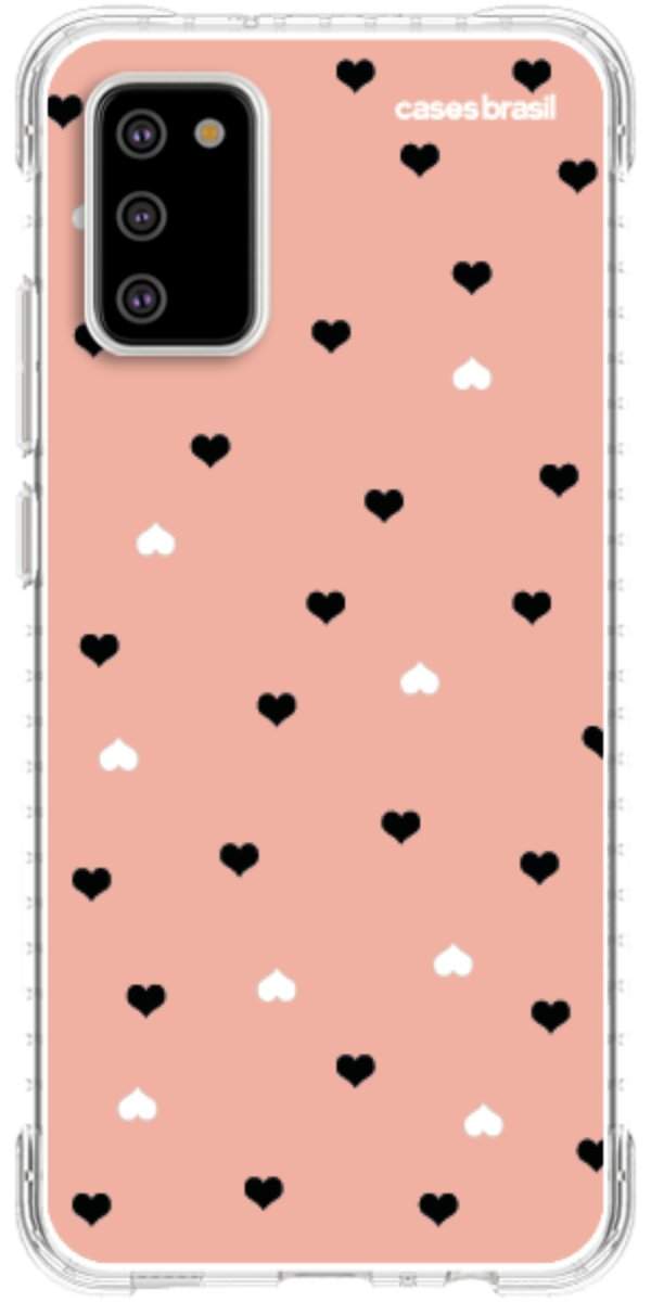Capinha para Celular Corações Minimalistas Pink