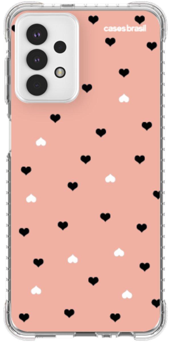 Capinha para Celular Corações Minimalistas Pink