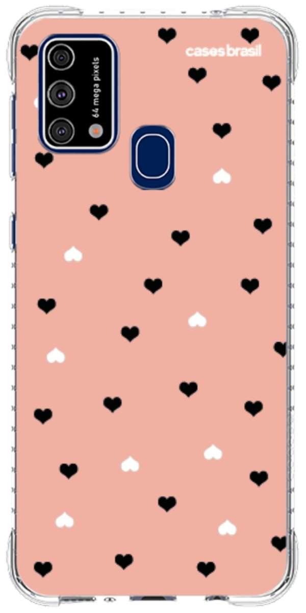 Capinha para Celular Corações Minimalistas Pink