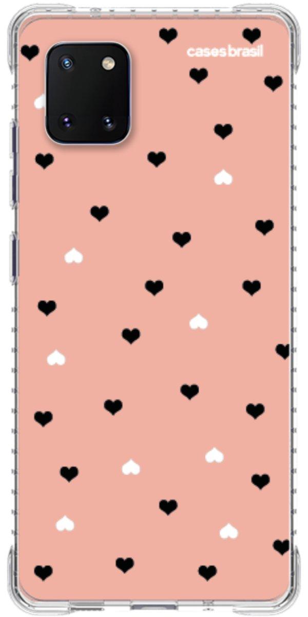 Capinha para Celular Corações Minimalistas Pink