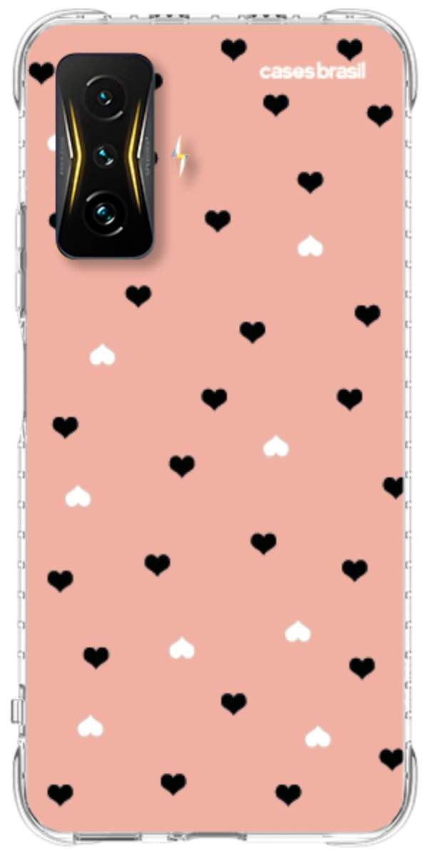 Capinha para Celular Corações Minimalistas Pink