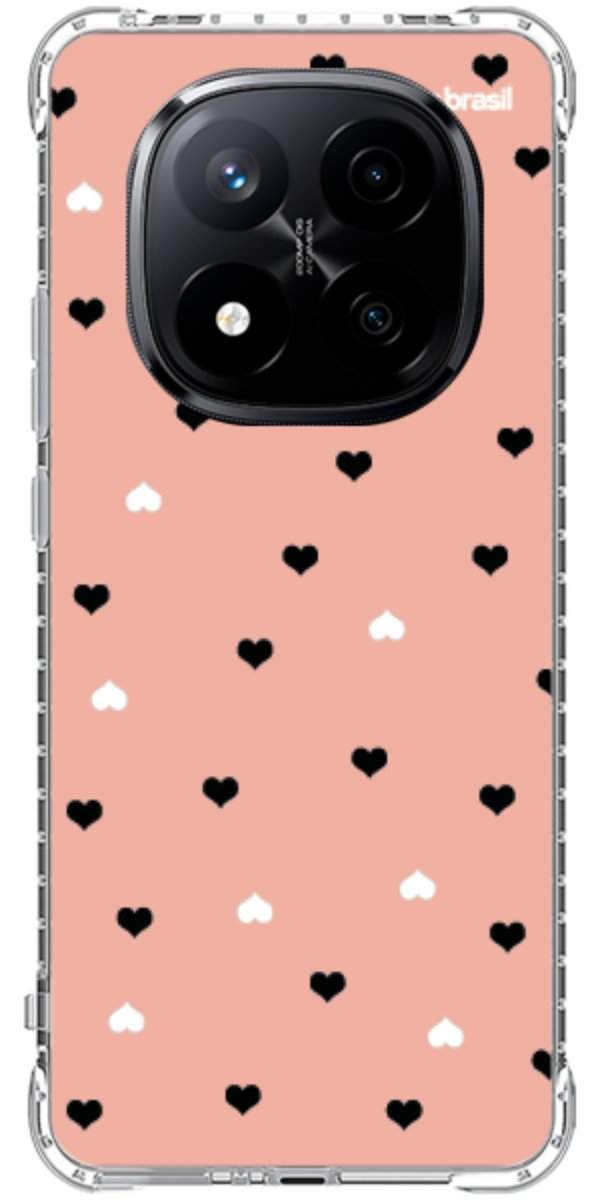 Capinha para Celular Corações Minimalistas Pink