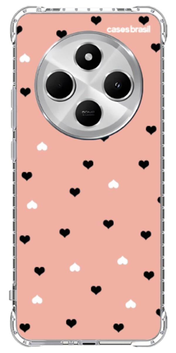 Capinha para Celular Corações Minimalistas Pink