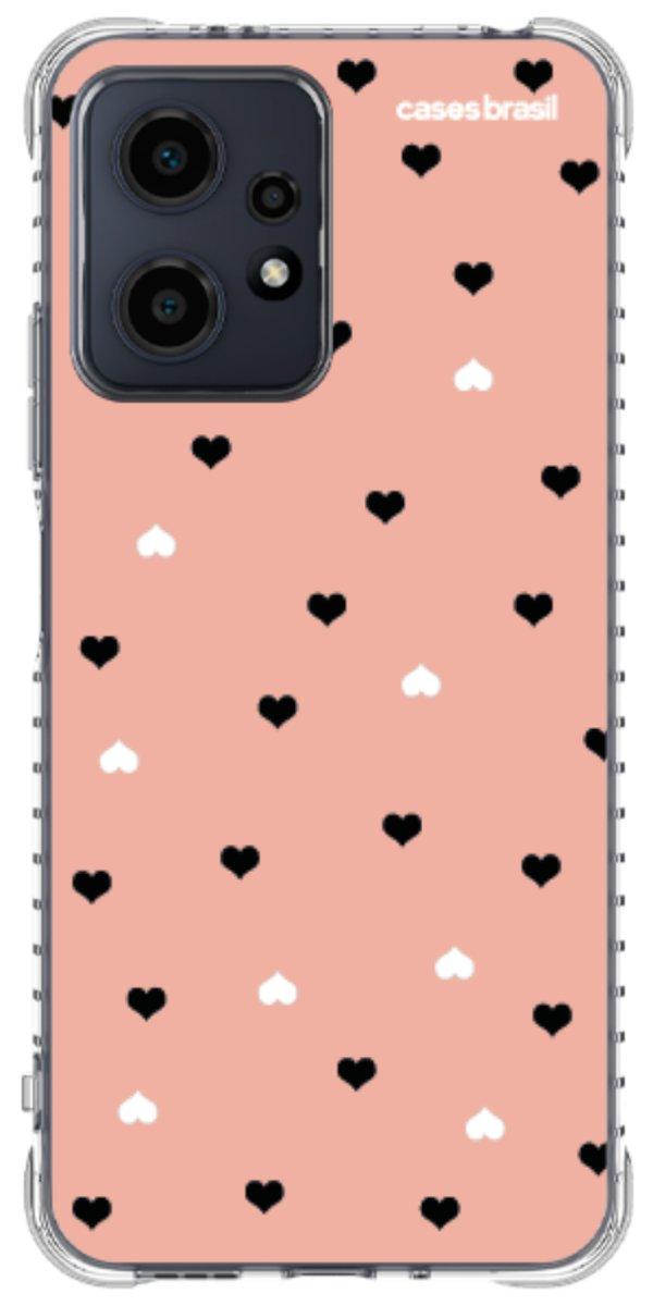 Capinha para Celular Corações Minimalistas Pink