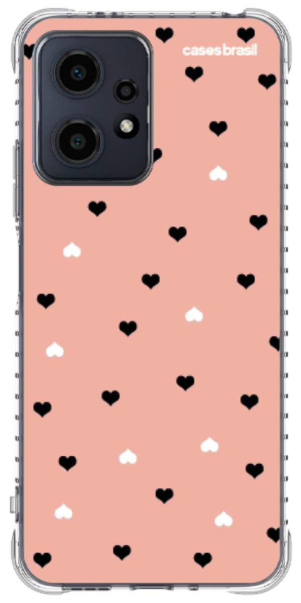Capinha para Celular Corações Minimalistas Pink