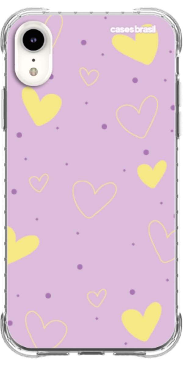 Capinha para Celular Corações Candy Color