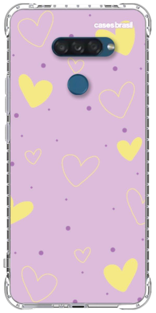 Capinha para Celular Corações Candy Color