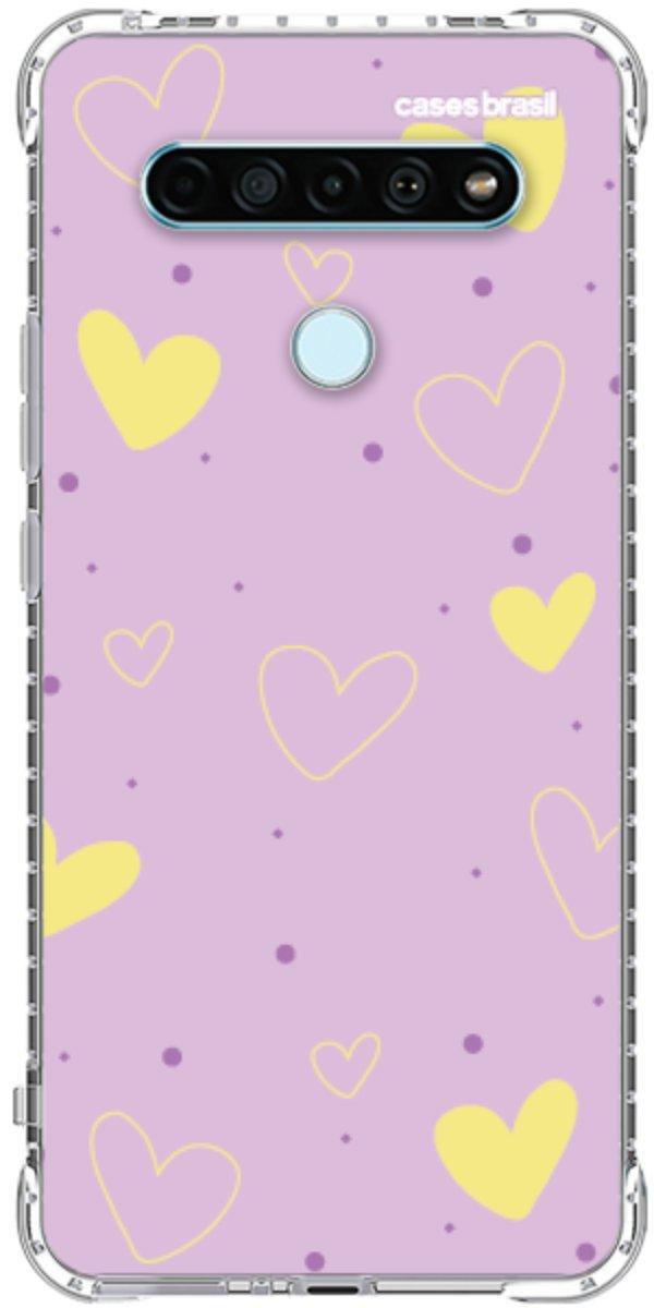 Capinha para Celular Corações Candy Color