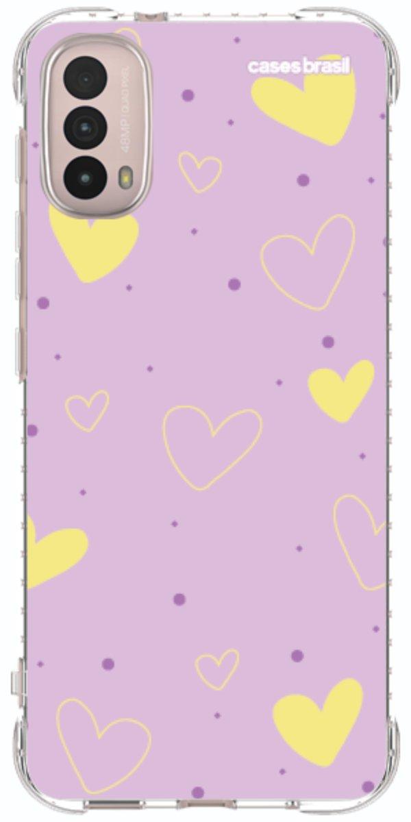 Capinha para Celular Corações Candy Color