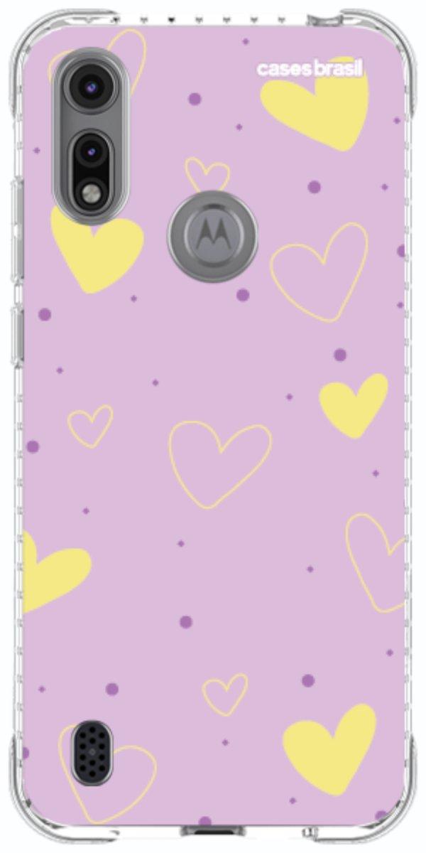 Capinha para Celular Corações Candy Color