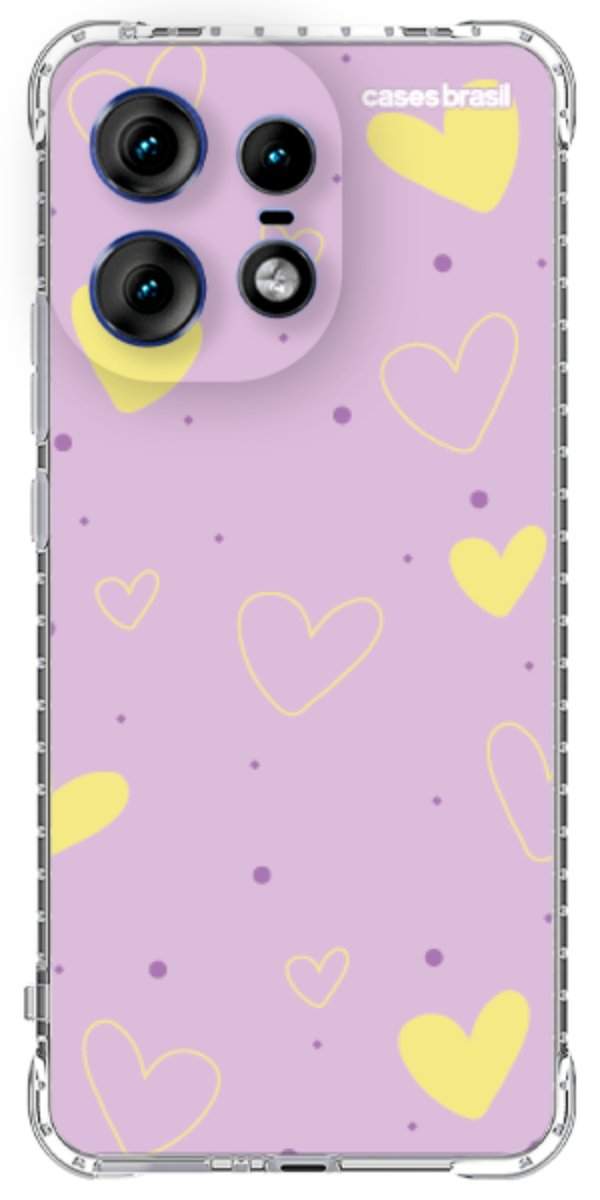 Capinha para Celular Corações Candy Color