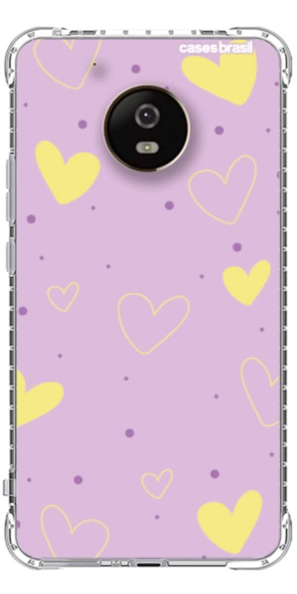 Capinha para Celular Corações Candy Color