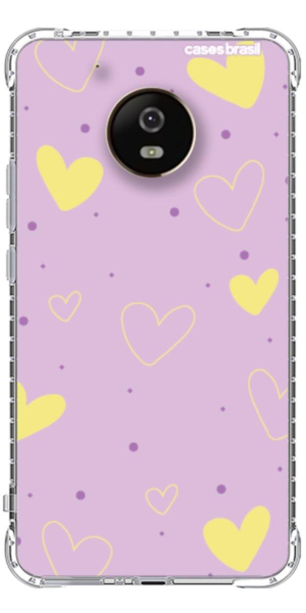 Capinha para Celular Corações Candy Color