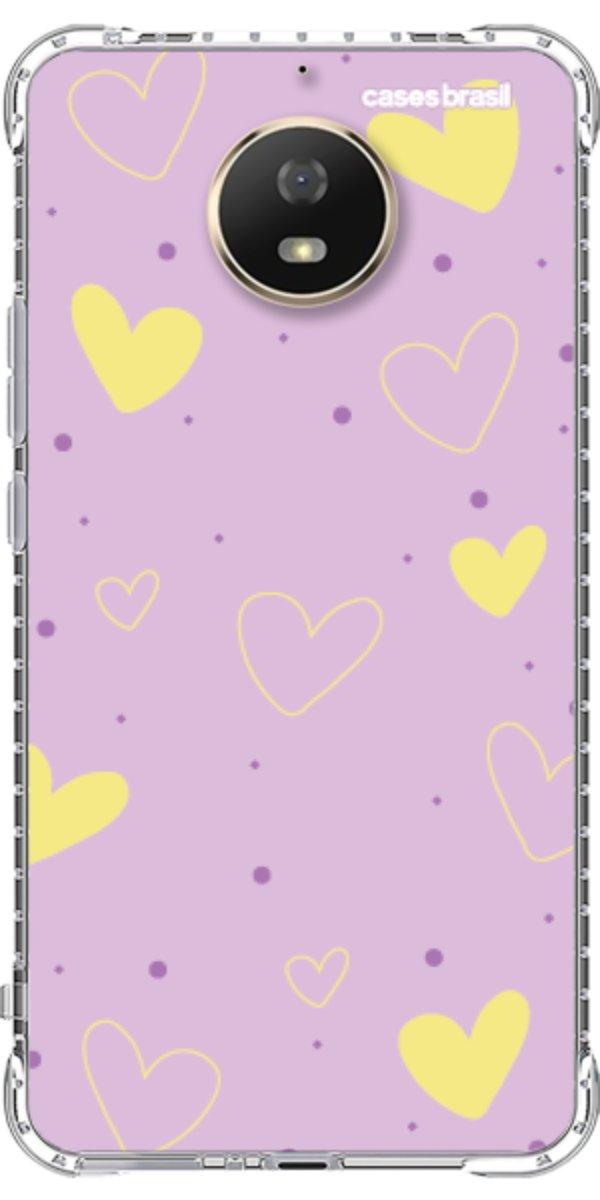 Capinha para Celular Corações Candy Color