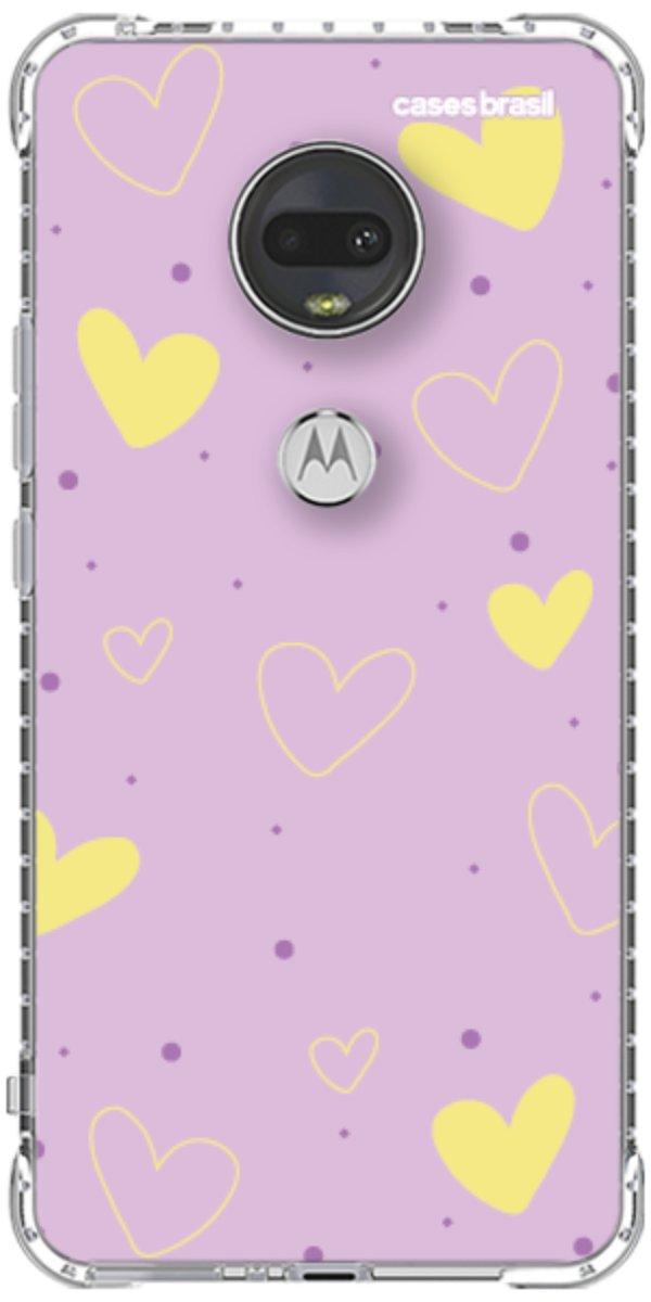 Capinha para Celular Corações Candy Color