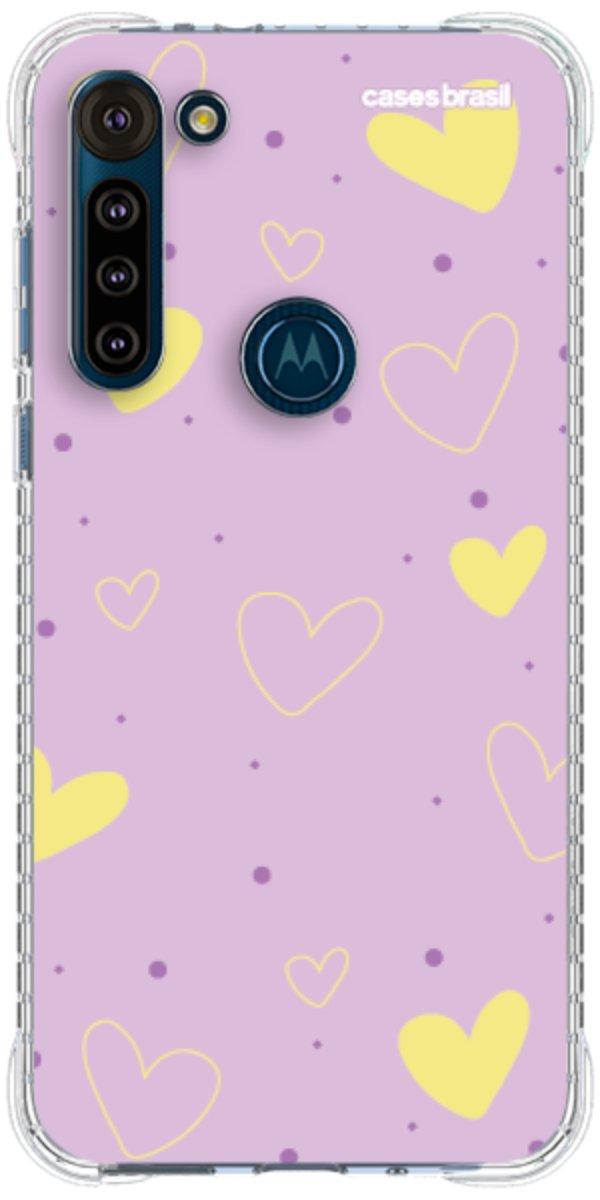 Capinha para Celular Corações Candy Color