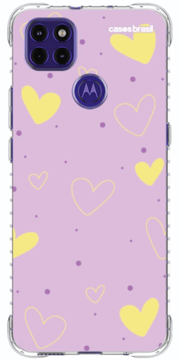Capinha para Celular Corações Candy Color