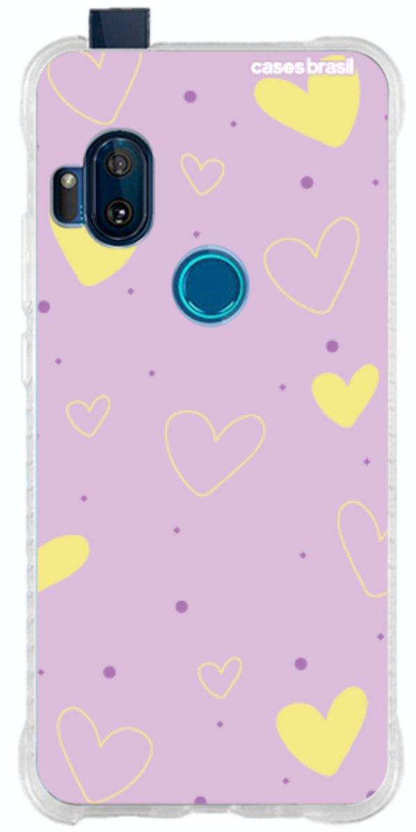Capinha para Celular Corações Candy Color