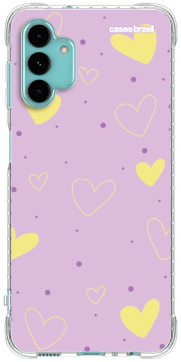 Capinha para Celular Corações Candy Color