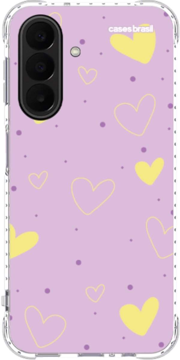 Capinha para Celular Corações Candy Color