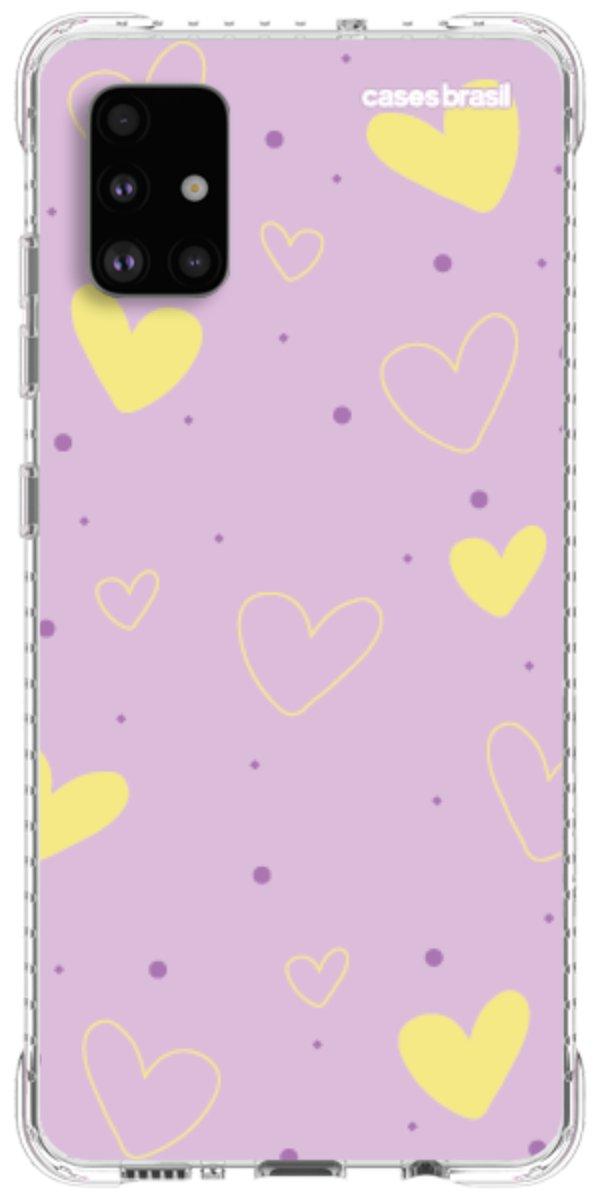 Capinha para Celular Corações Candy Color