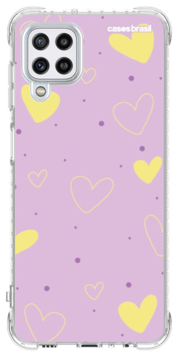 Capinha para Celular Corações Candy Color