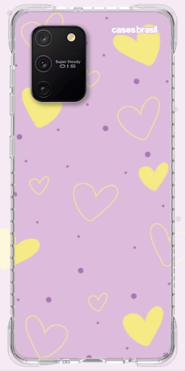 Capinha para Celular Corações Candy Color