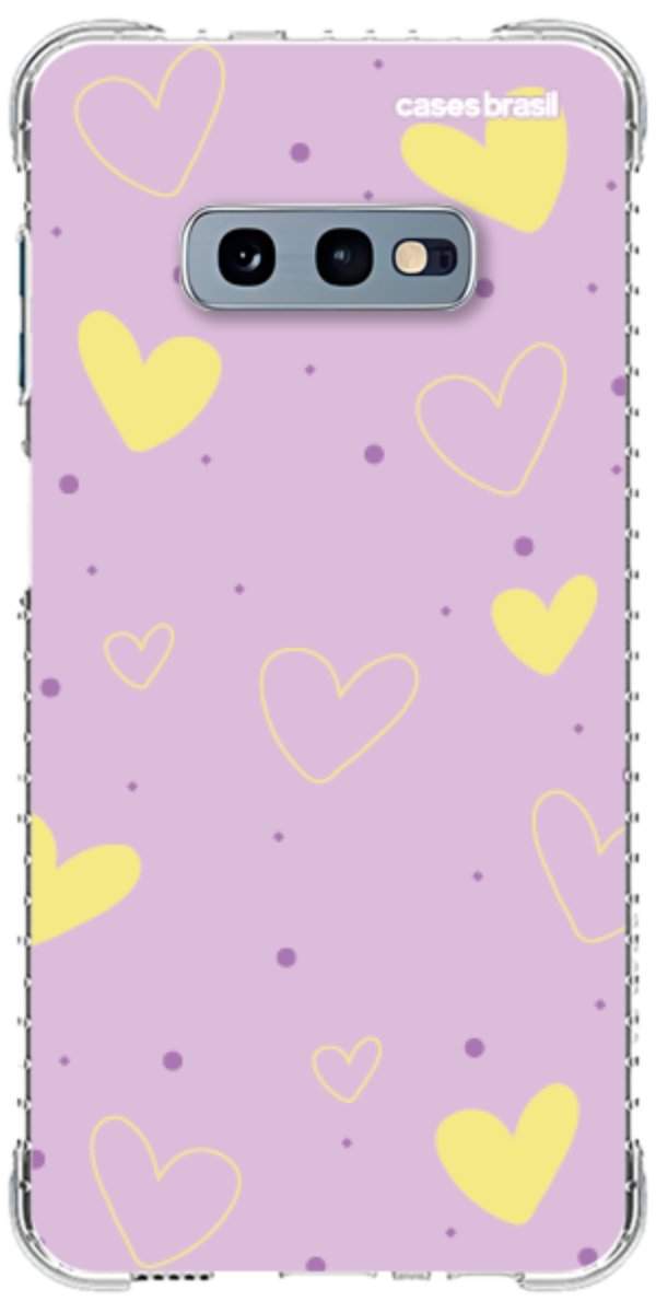 Capinha para Celular Corações Candy Color