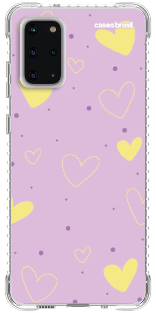 Capinha para Celular Corações Candy Color