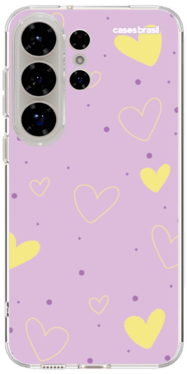 Capinha para Celular Corações Candy Color