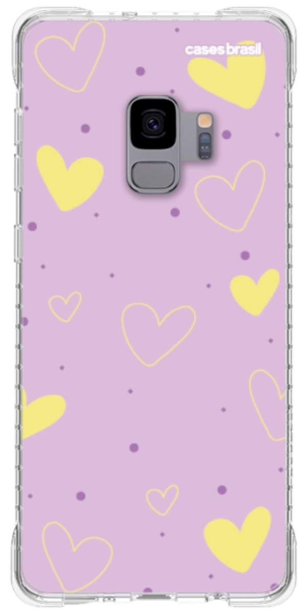 Capinha para Celular Corações Candy Color