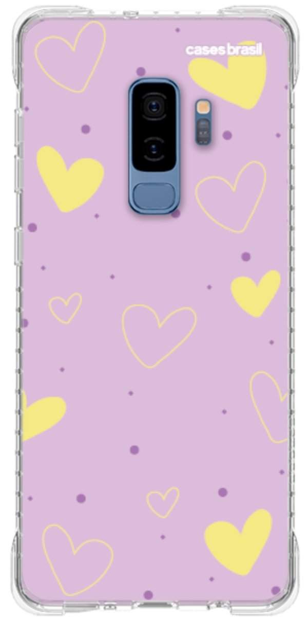 Capinha para Celular Corações Candy Color