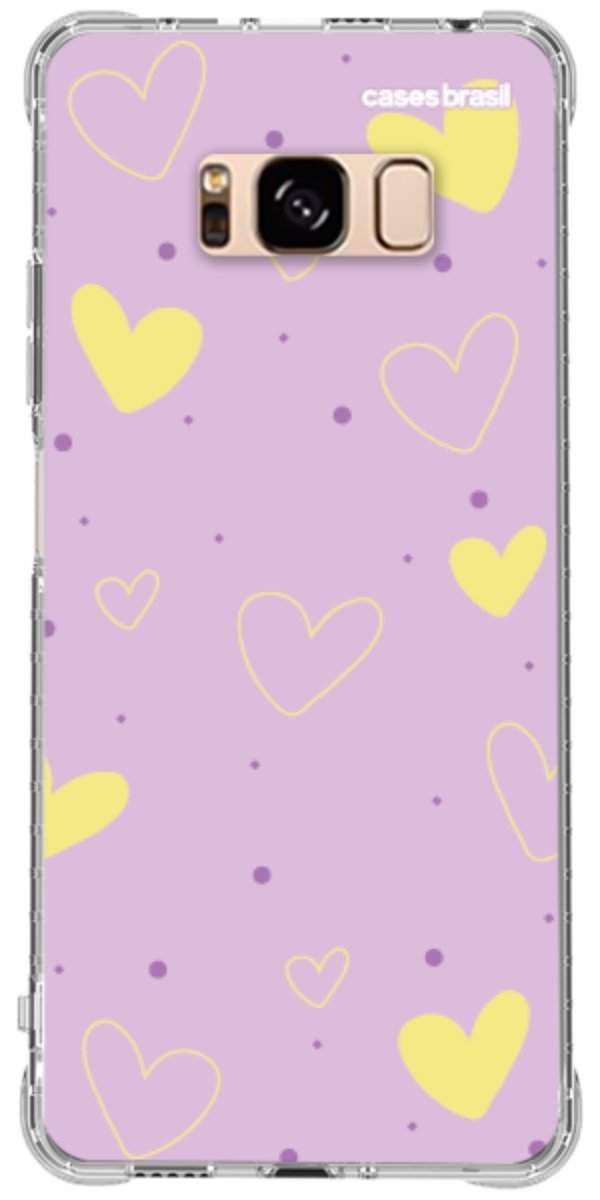 Capinha para Celular Corações Candy Color