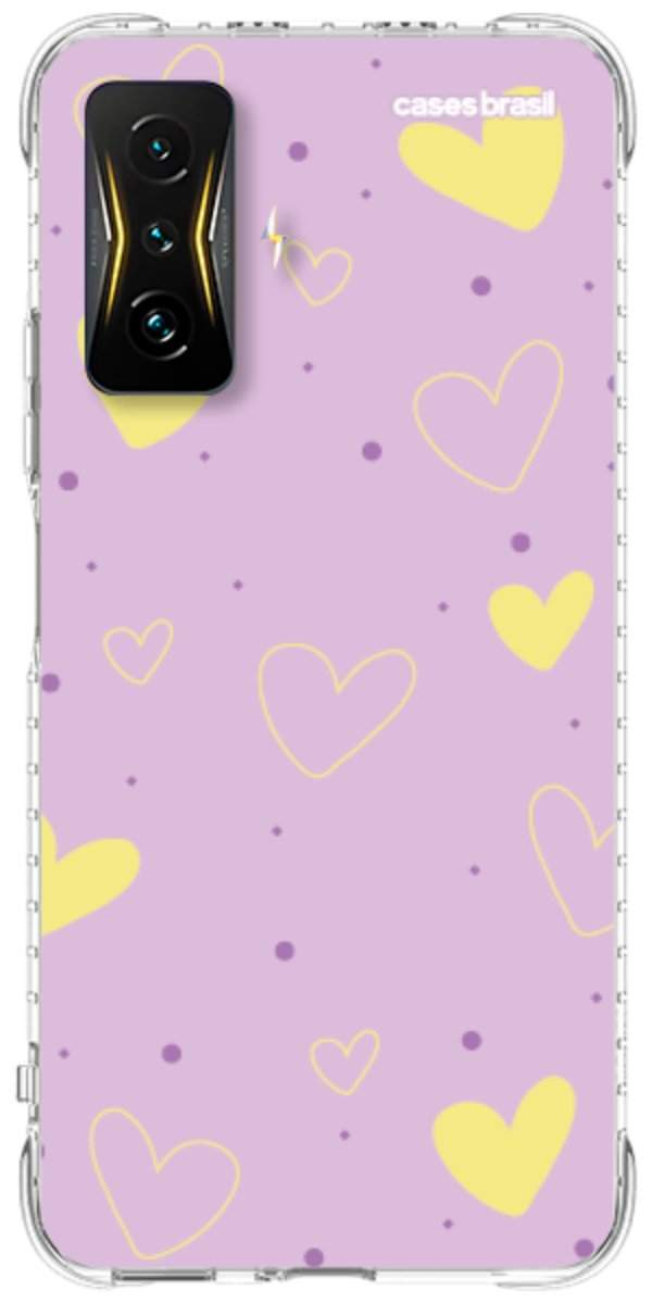 Capinha para Celular Corações Candy Color