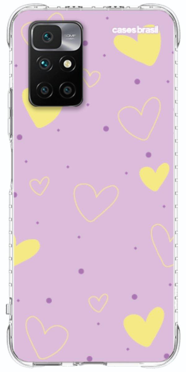 Capinha para Celular Corações Candy Color