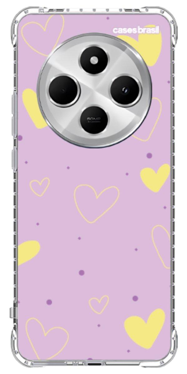 Capinha para Celular Corações Candy Color