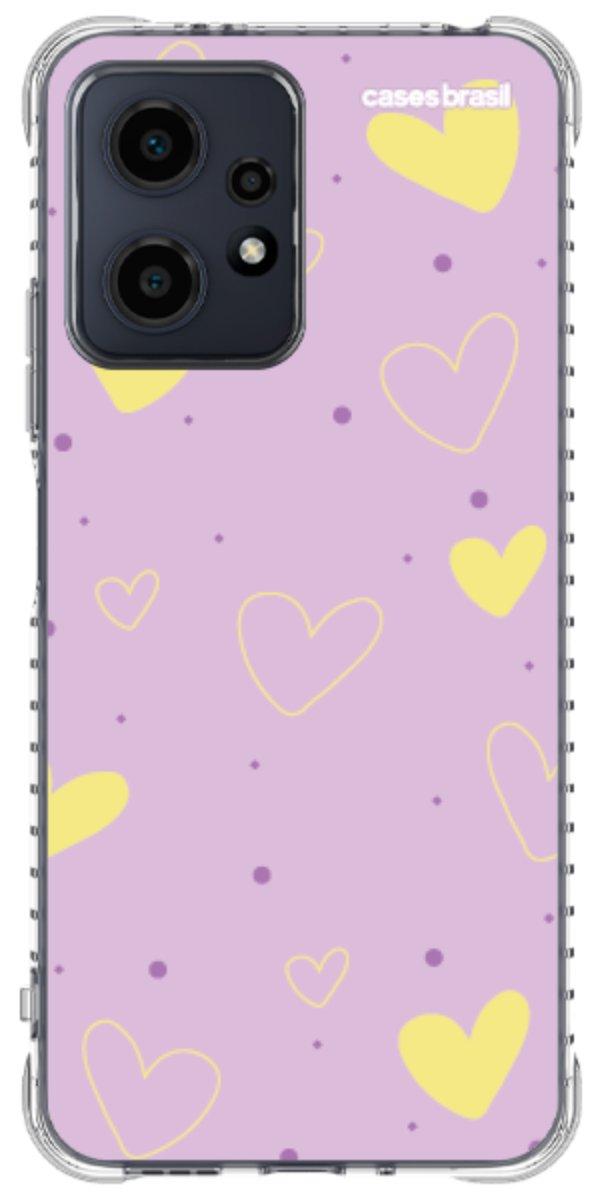 Capinha para Celular Corações Candy Color