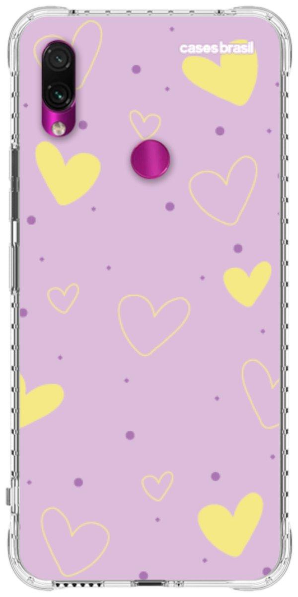 Capinha para Celular Corações Candy Color