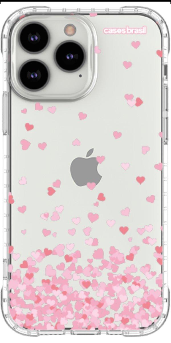 Capinha para Celular Corações Flutuantes