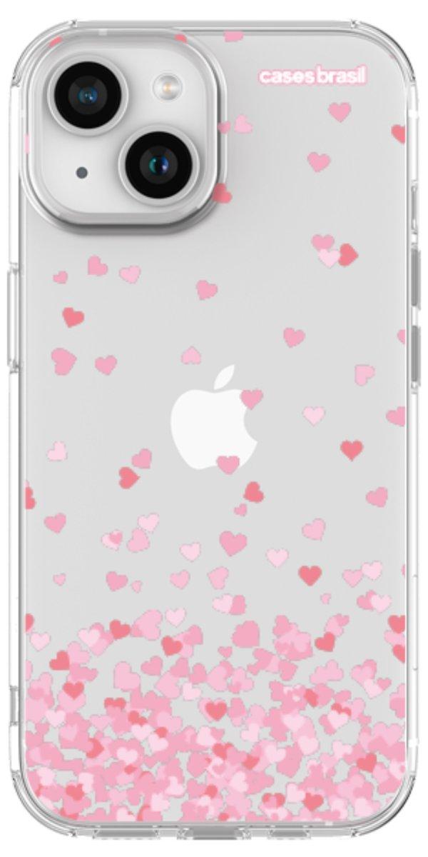 Capinha para Celular Corações Flutuantes