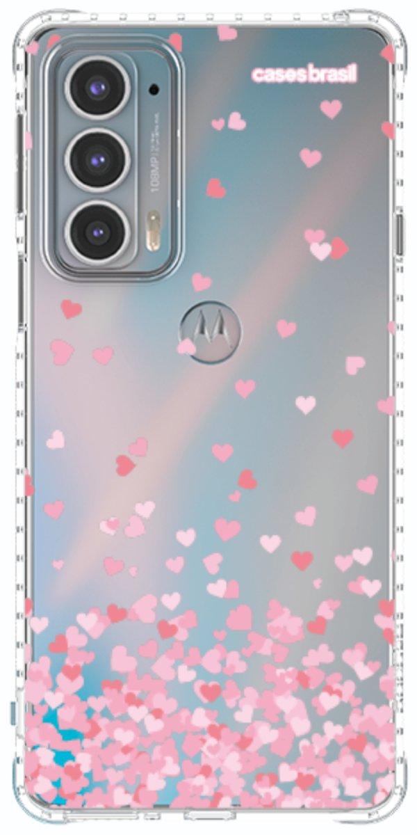 Capinha para Celular Corações Flutuantes