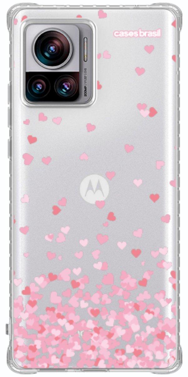 Capinha para Celular Corações Flutuantes
