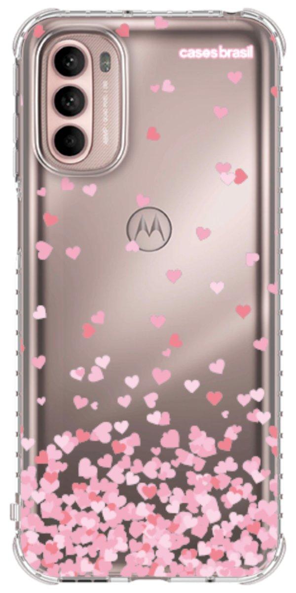 Capinha para Celular Corações Flutuantes