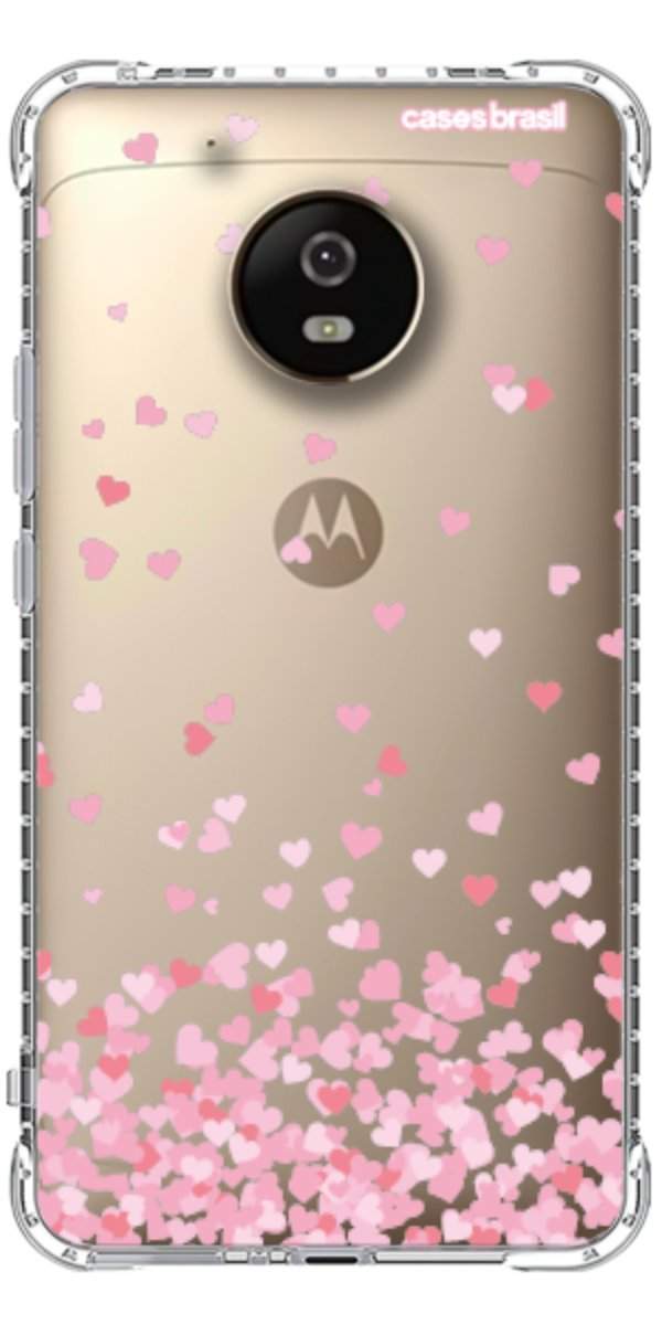 Capinha para Celular Corações Flutuantes