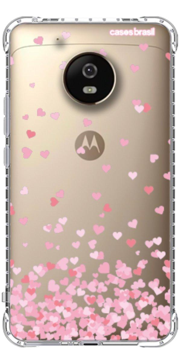 Capinha para Celular Corações Flutuantes