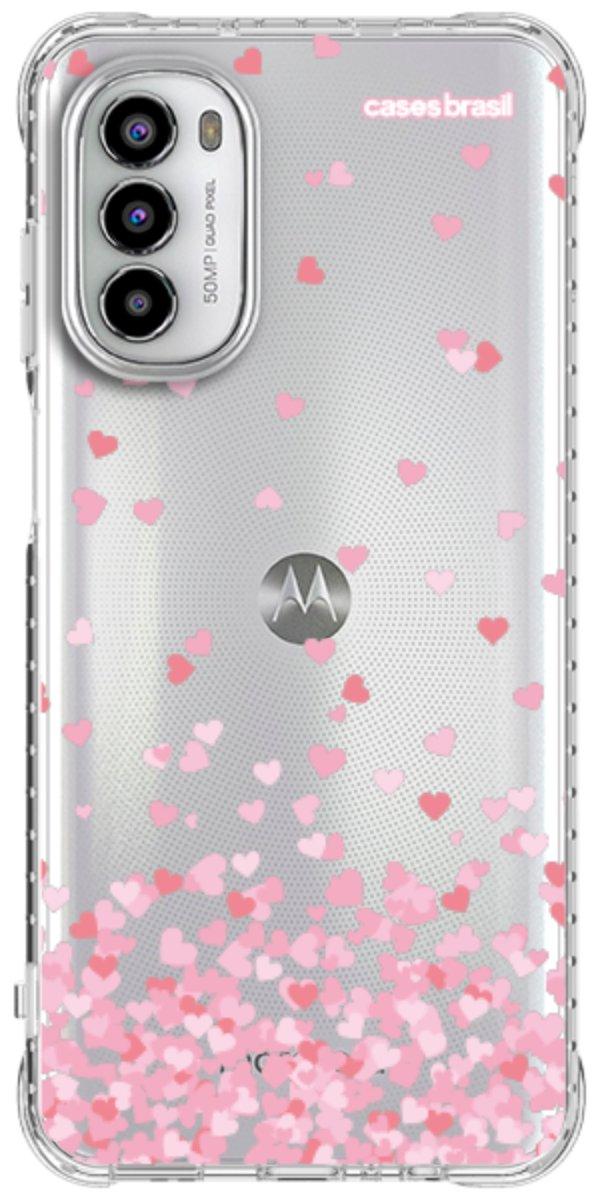 Capinha para Celular Corações Flutuantes