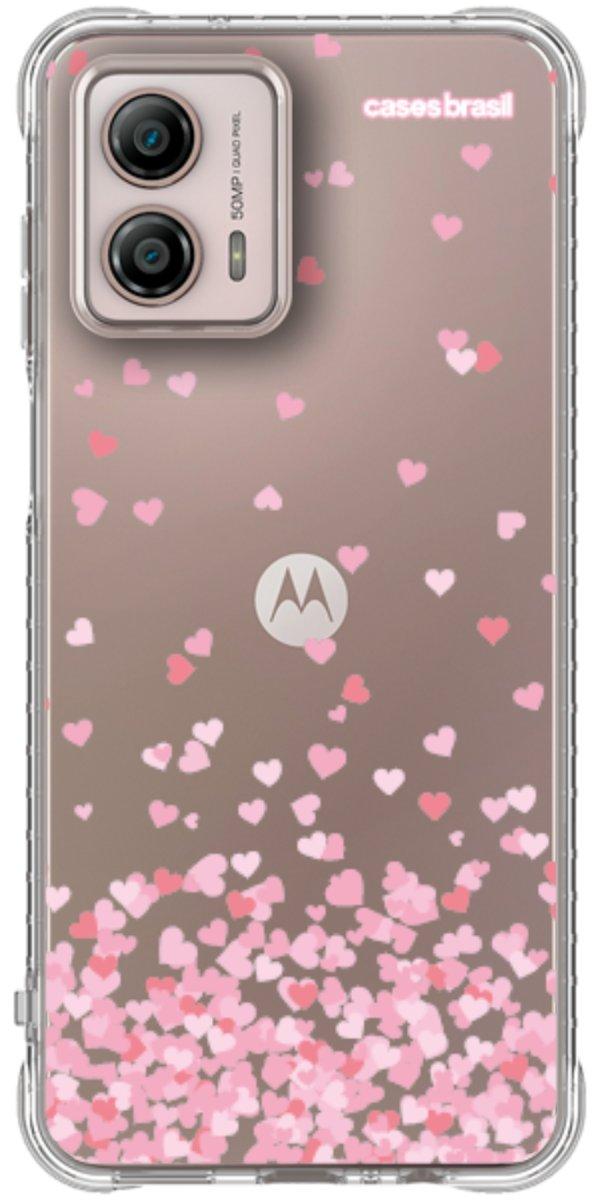 Capinha para Celular Corações Flutuantes