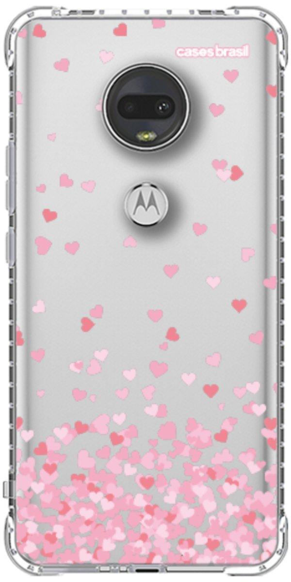 Capinha para Celular Corações Flutuantes