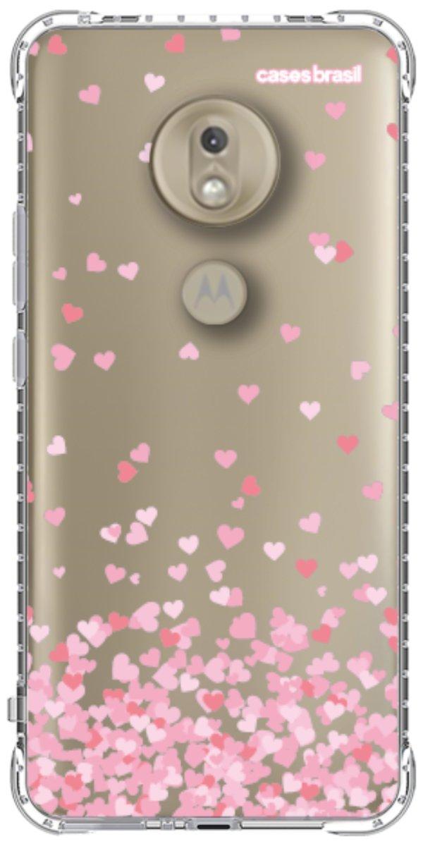 Capinha para Celular Corações Flutuantes
