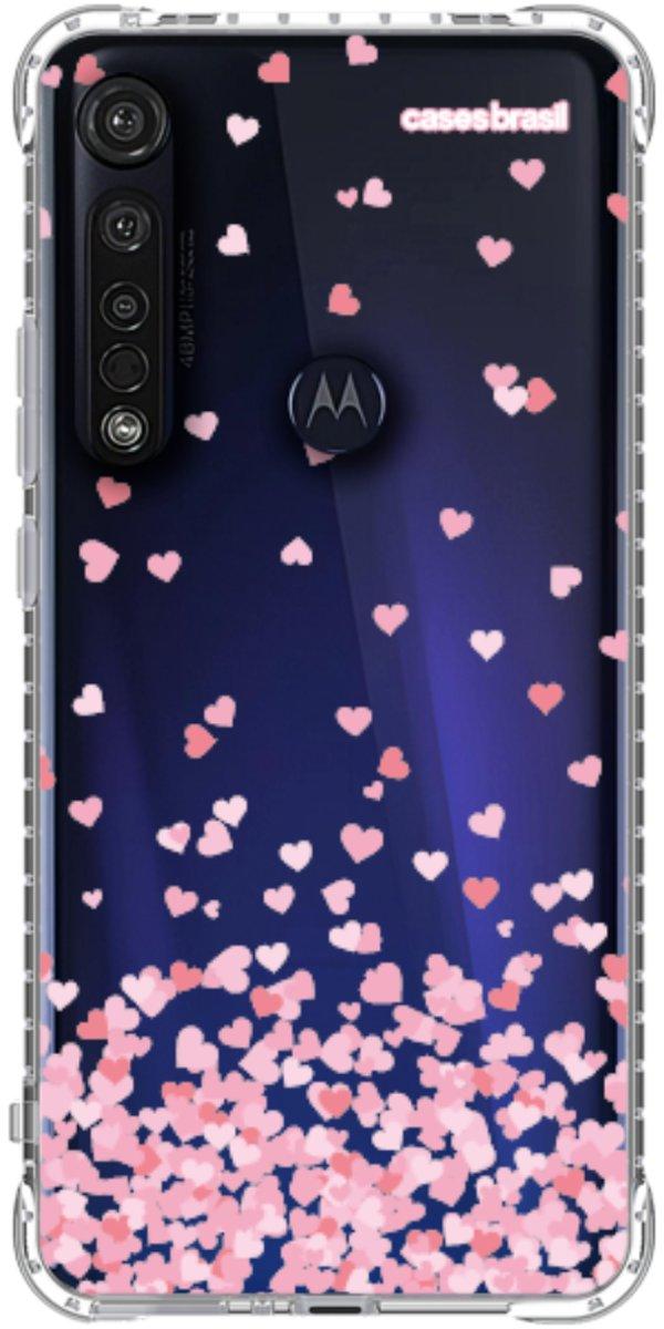Capinha para Celular Corações Flutuantes